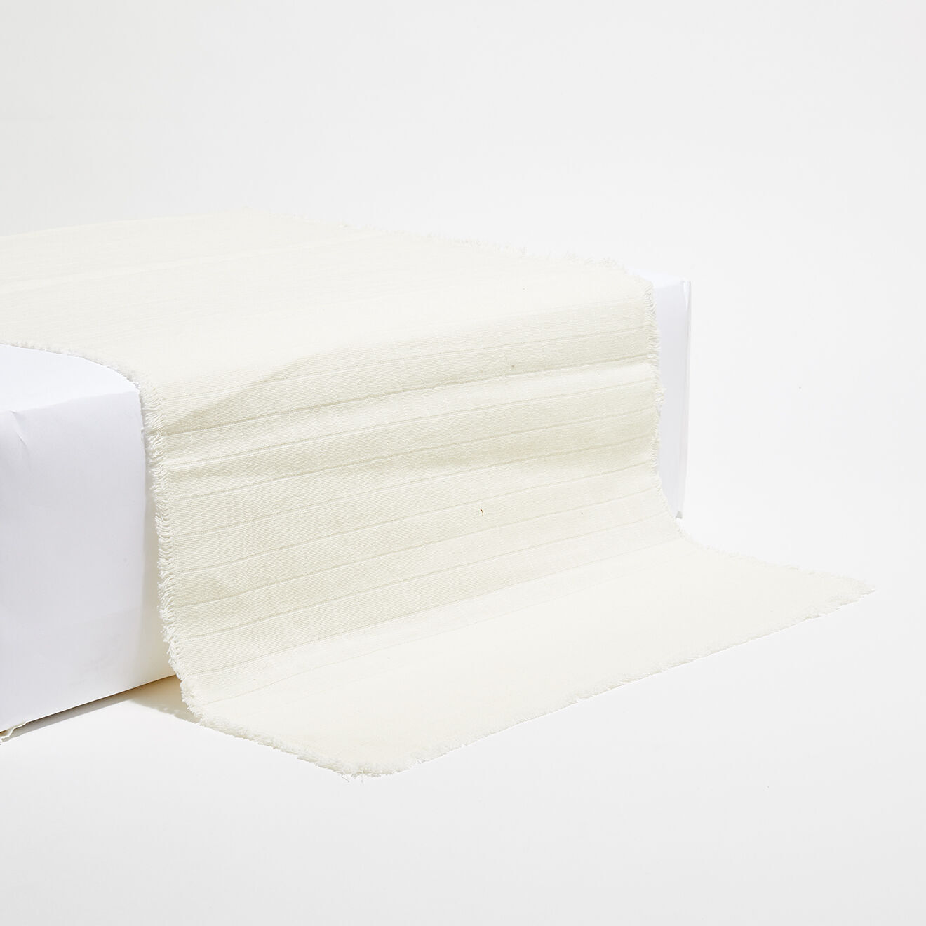 Pomax 4 Sets de table A Tavola blancs - 140x40 cm