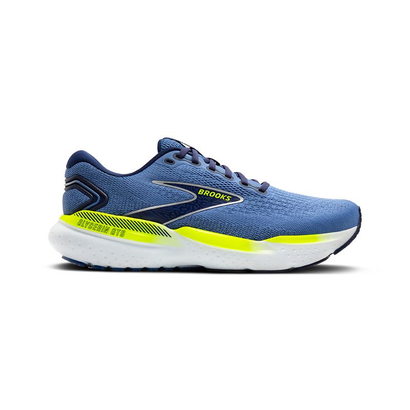 brooks glycerin gts 21 110420 409 blue peacoat lemon
