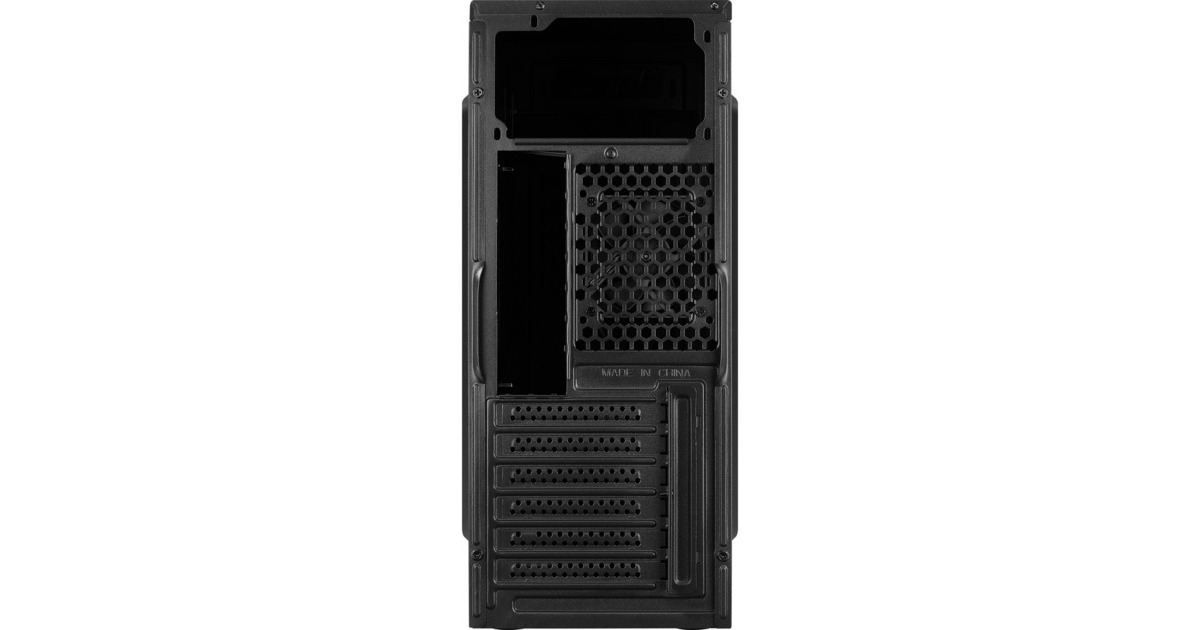 AerocoolCS-1103 midi tower behuizing  (Zwart | 3x USB-A)