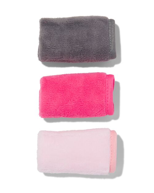 3 lingettes nettoyage visage