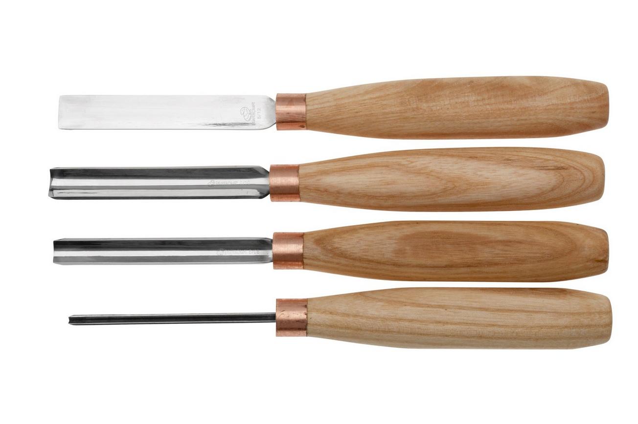 BeaverCraft SC02 Wood Carving Gouge Set, gutsenset