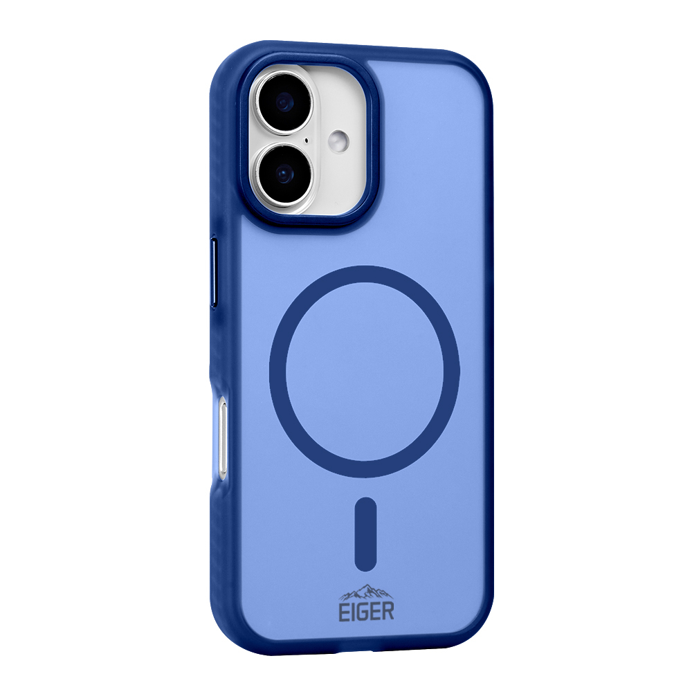 iPhone 17 MagSafe Blizzard Case GRS Schutzhülle aus Recycelten Materialien (EGCA00912) - Blau