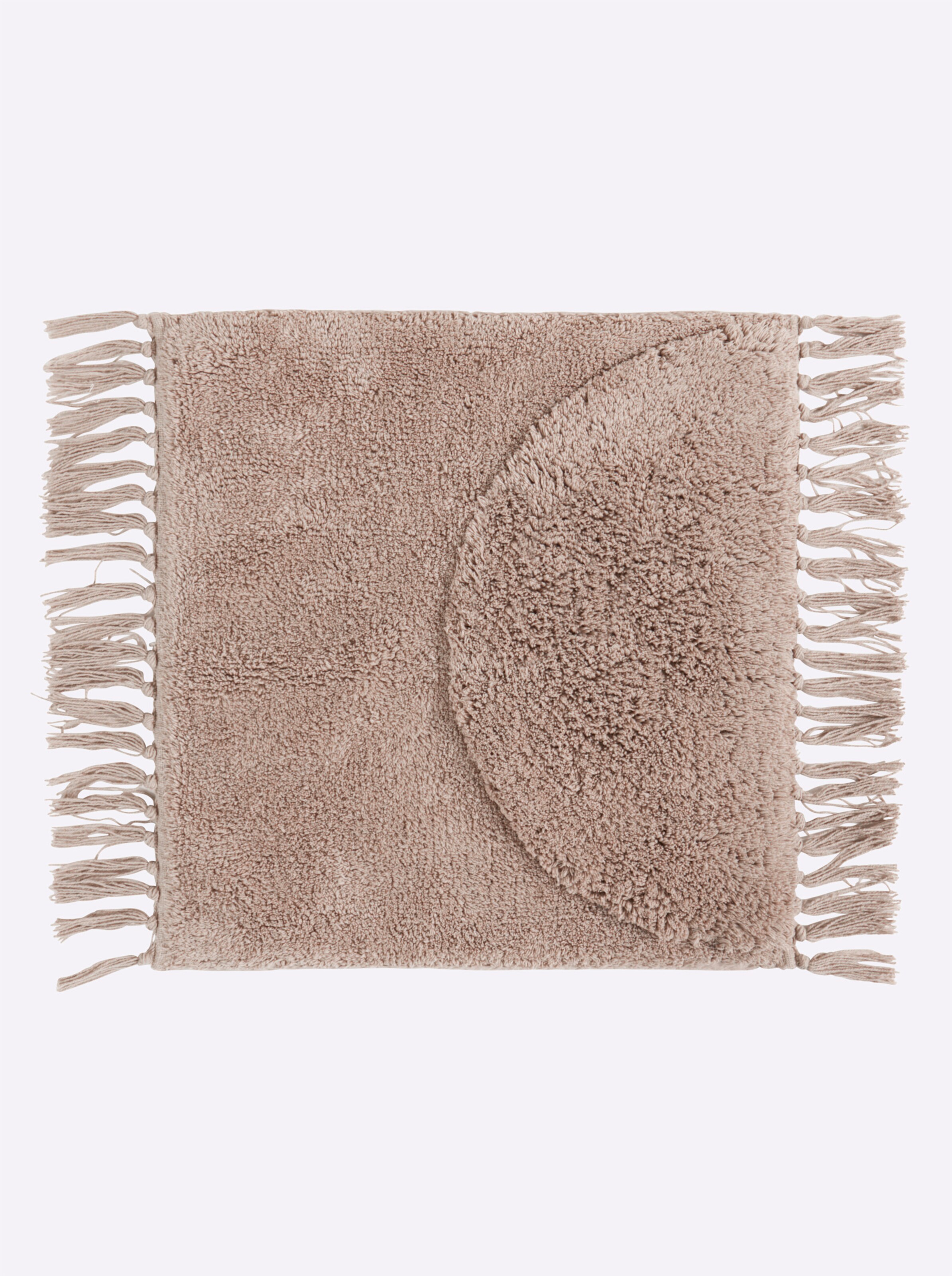 heine home Badteppich in taupe