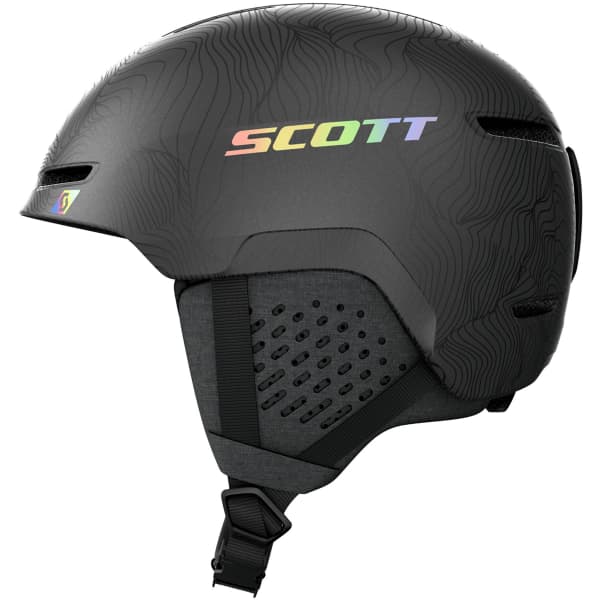 Casque de ski SCOTT HELEMT TRACK GRANITE BLACK/HOLO GREY