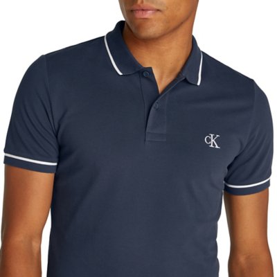 Polo à manches courtes homme Tipping Slim CALVIN KLEIN