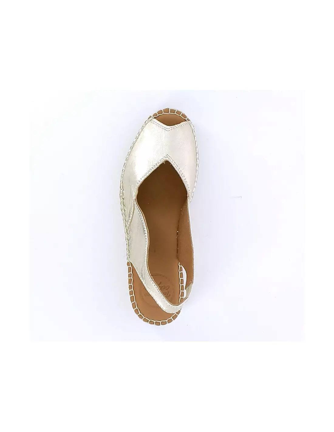 TONI PONS BERNIA - Espadrilles Platinecuir