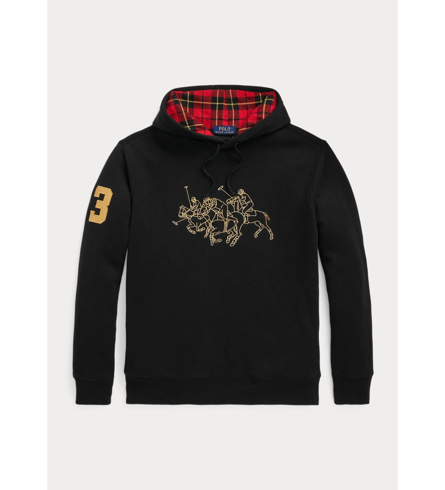 Moletom com capuz Ralph Lauren Ano Novo Lunar, Preto