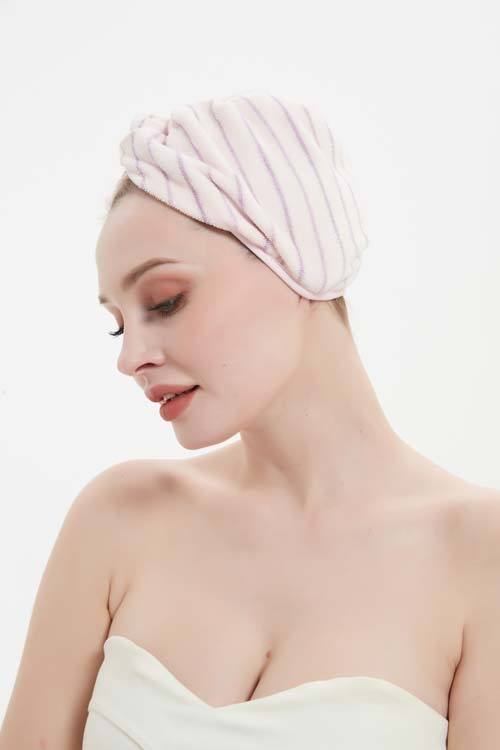Shelas Tosidig Turban Towel Pink