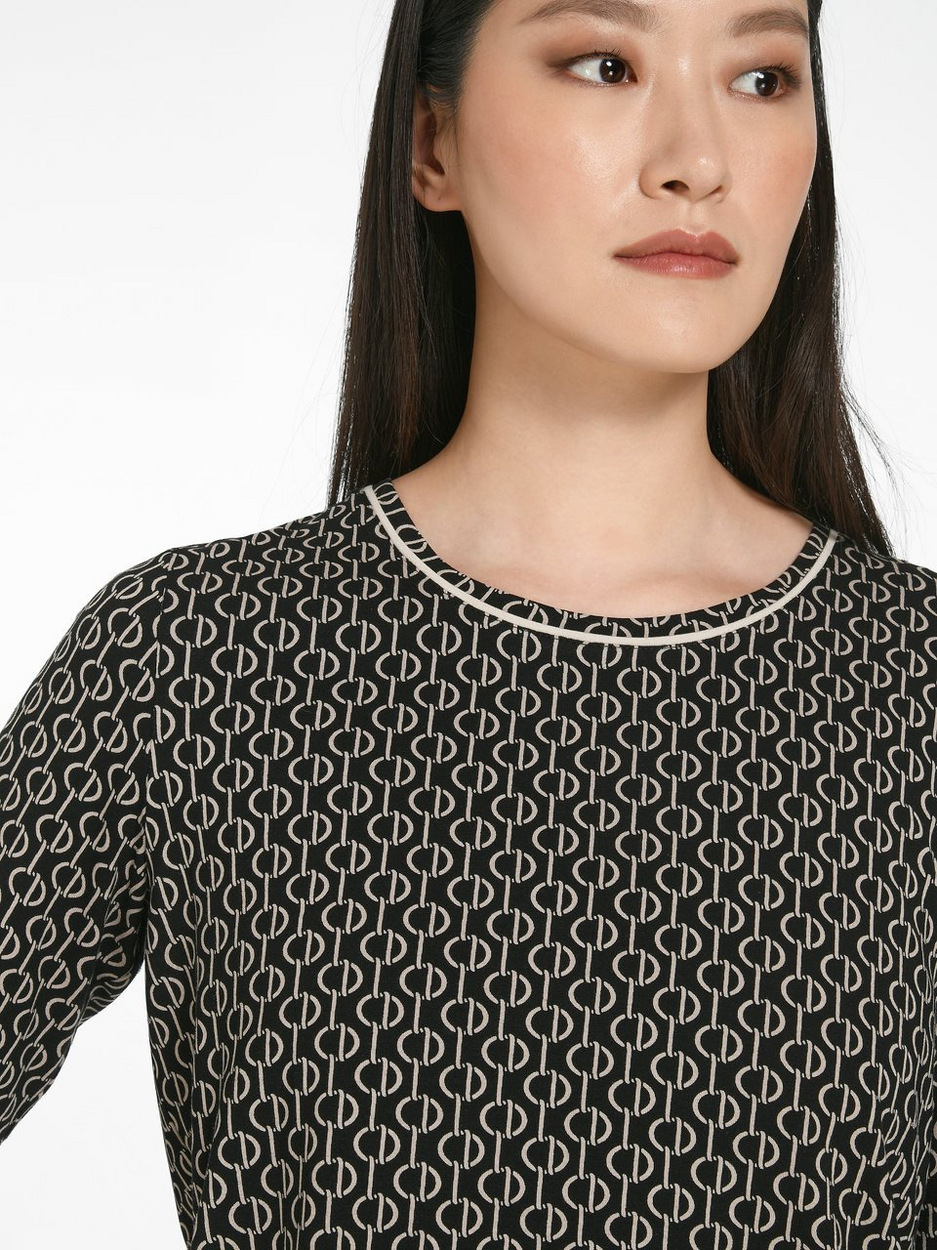 Rundhals-Shirt