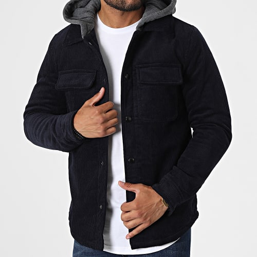 Veste Capuche 5142 Bleu Marine