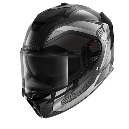 Casque Shark SPARTAN GT PRO - RITMO CARBON MAT - Noir / Gris