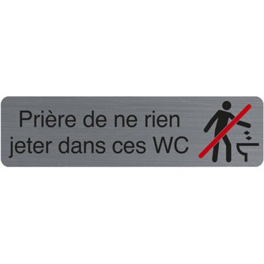 Plaque de signalisation