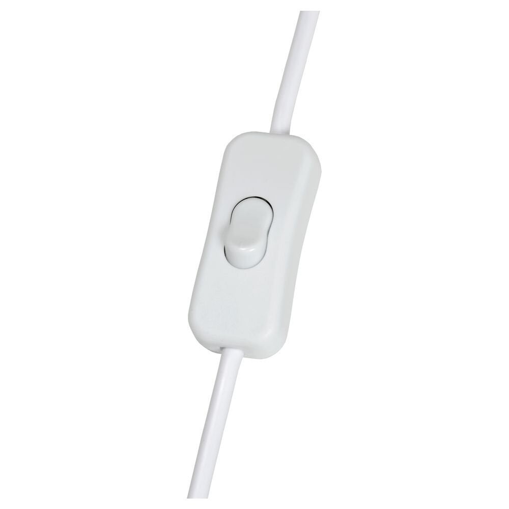 Wandlamp Fix wall, hout, met schakelaar, wit