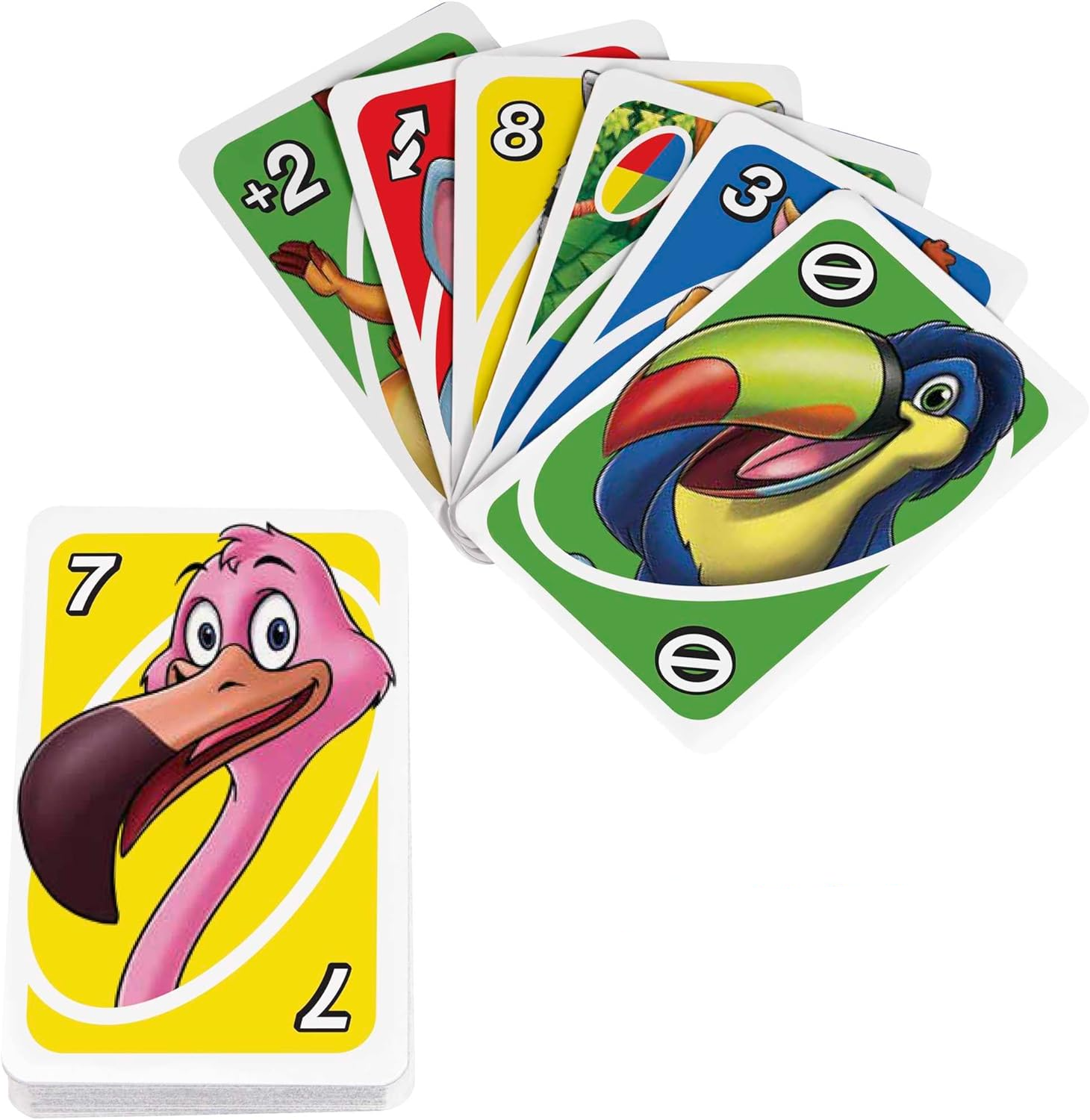 UNO Junior Kartenspiel Gesellschaftsspiel für Kinder (GKF04)