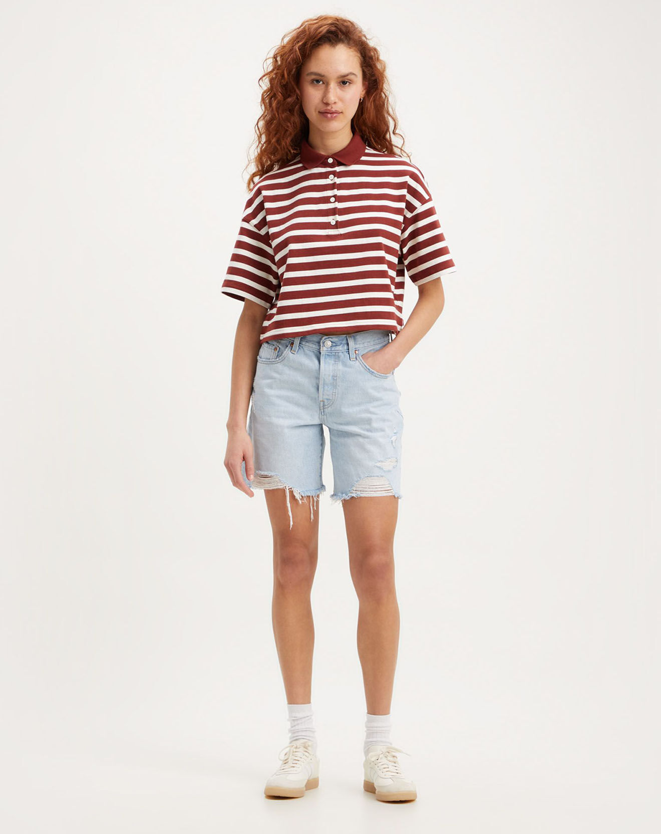 Levi's® Short 501 90'S usé bleu clair
