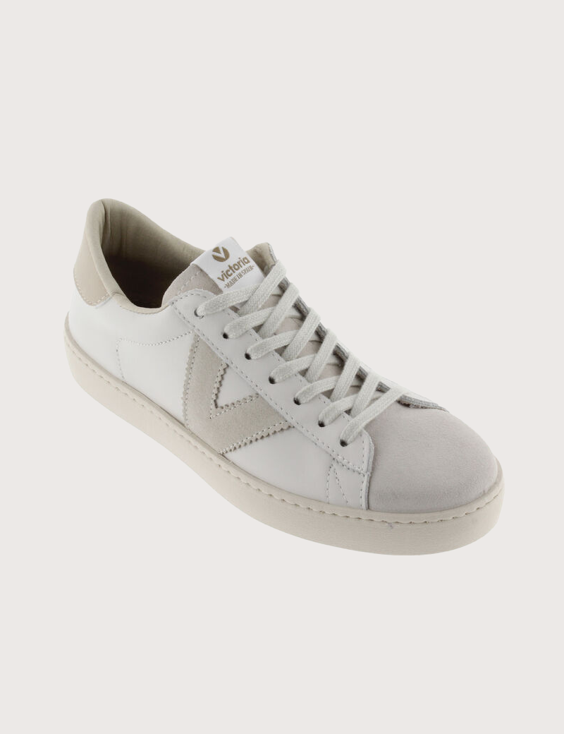 VICTORIA BASKETS FEMME CUIR ET DAIM BERLIN HIELO