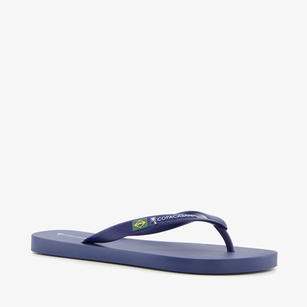 Copacabana heren teenslippers blauw