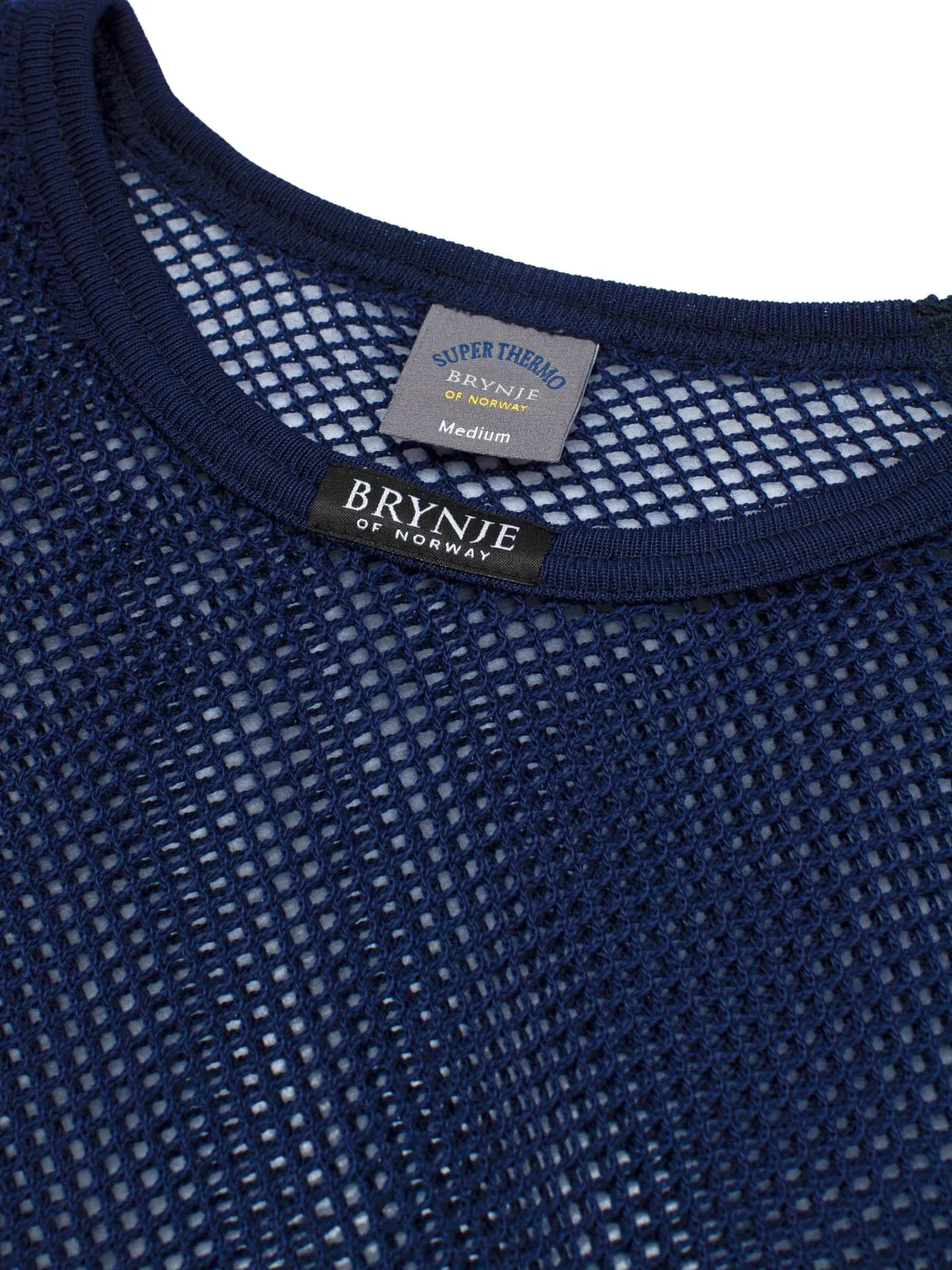 Brynje Unisex Super Thermo Shirt with Shoulder Inlay Navy