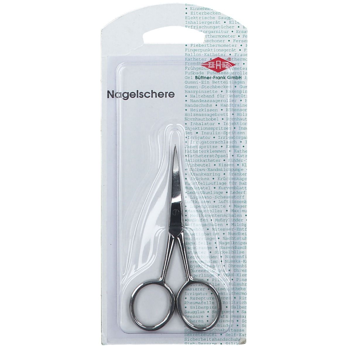Nagelschere gebogen 9 cm