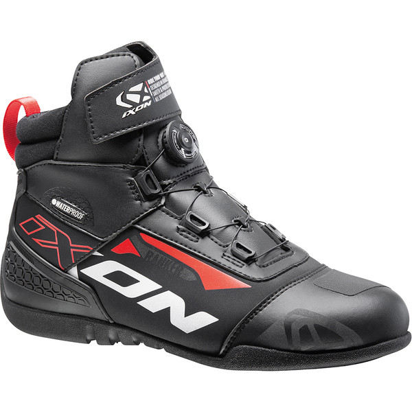 Ixon - Baskets Ranker Waterproof Noir / Blanc / Rouge