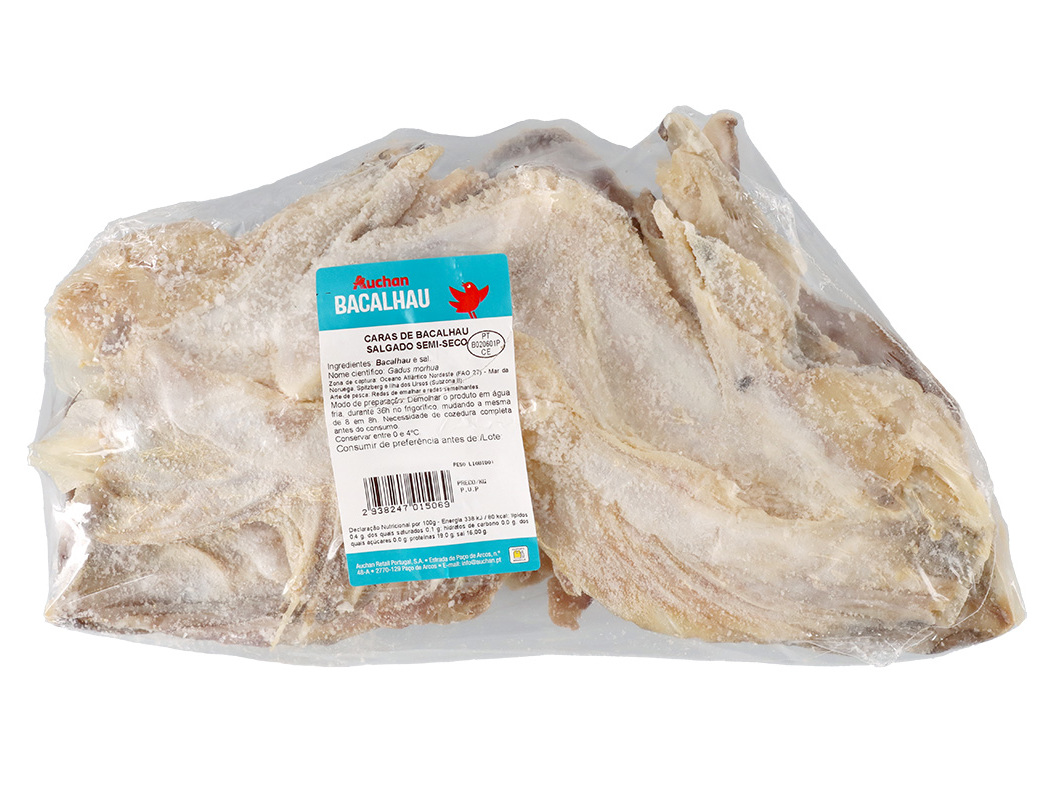 CARAS DE BACALHAU AUCHAN KG