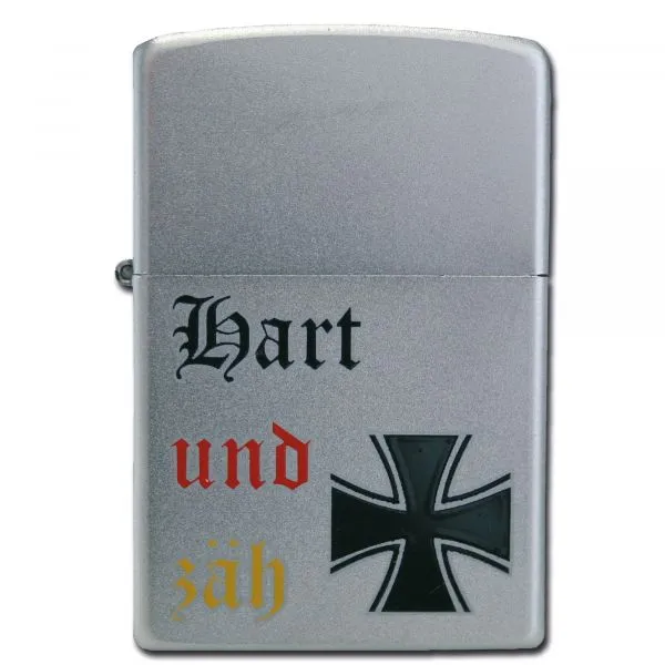 Zippo -  Zippo mit Aufdruck Hart und zäh