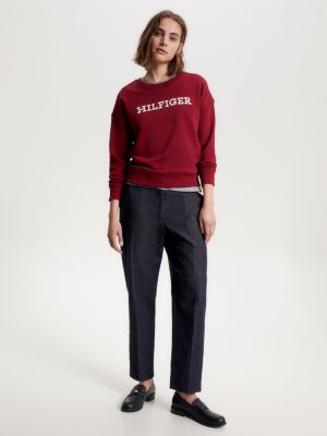 Moletom Hilfiger Monotype com bordado
