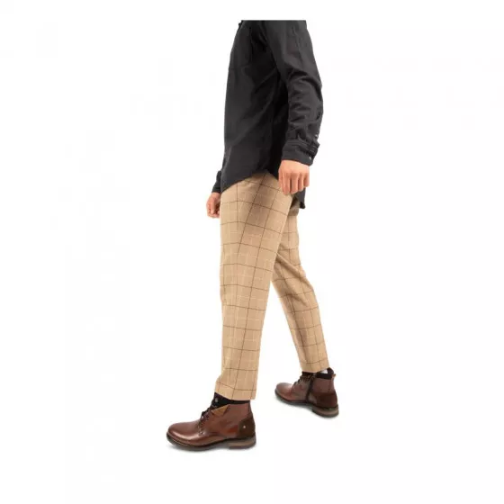 Bottines COGNAC DENIM SIDE CUIR