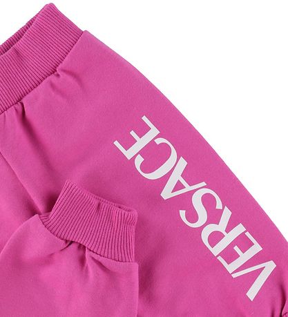 Versace Jogginghosen - Fuchsia/Weiß