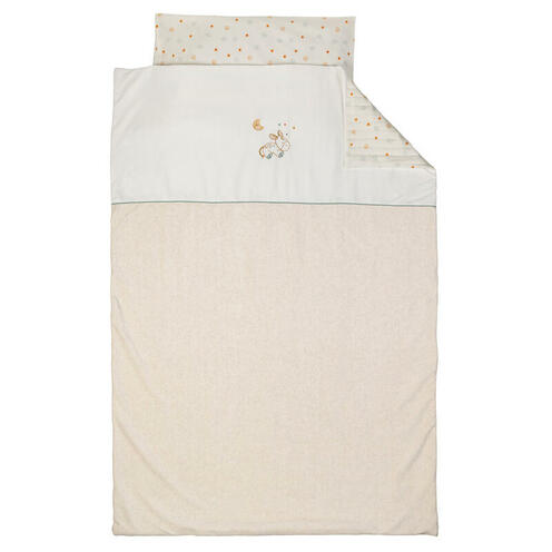 Housse de couette 100x140cm Félix&Léo multicolore - NATTOU