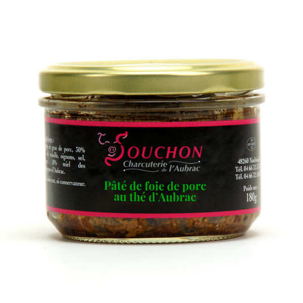 Pâté de foie de porc au thé d'Aubrac