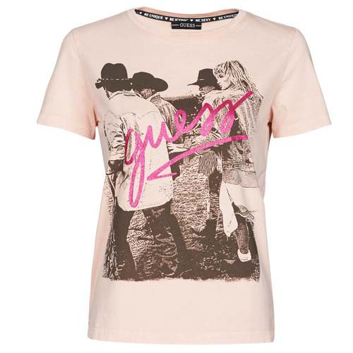 Guess - SS CN PAULA TEE - Rose
