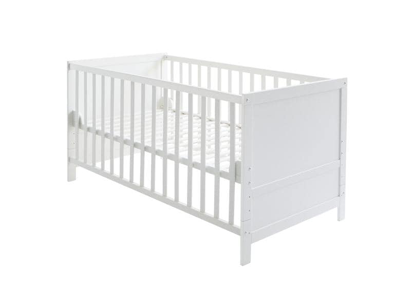 roba Babybett Komplettset Sternenzauber weiss 70 x 140 cm Kombi-Kinderbett umbaubar