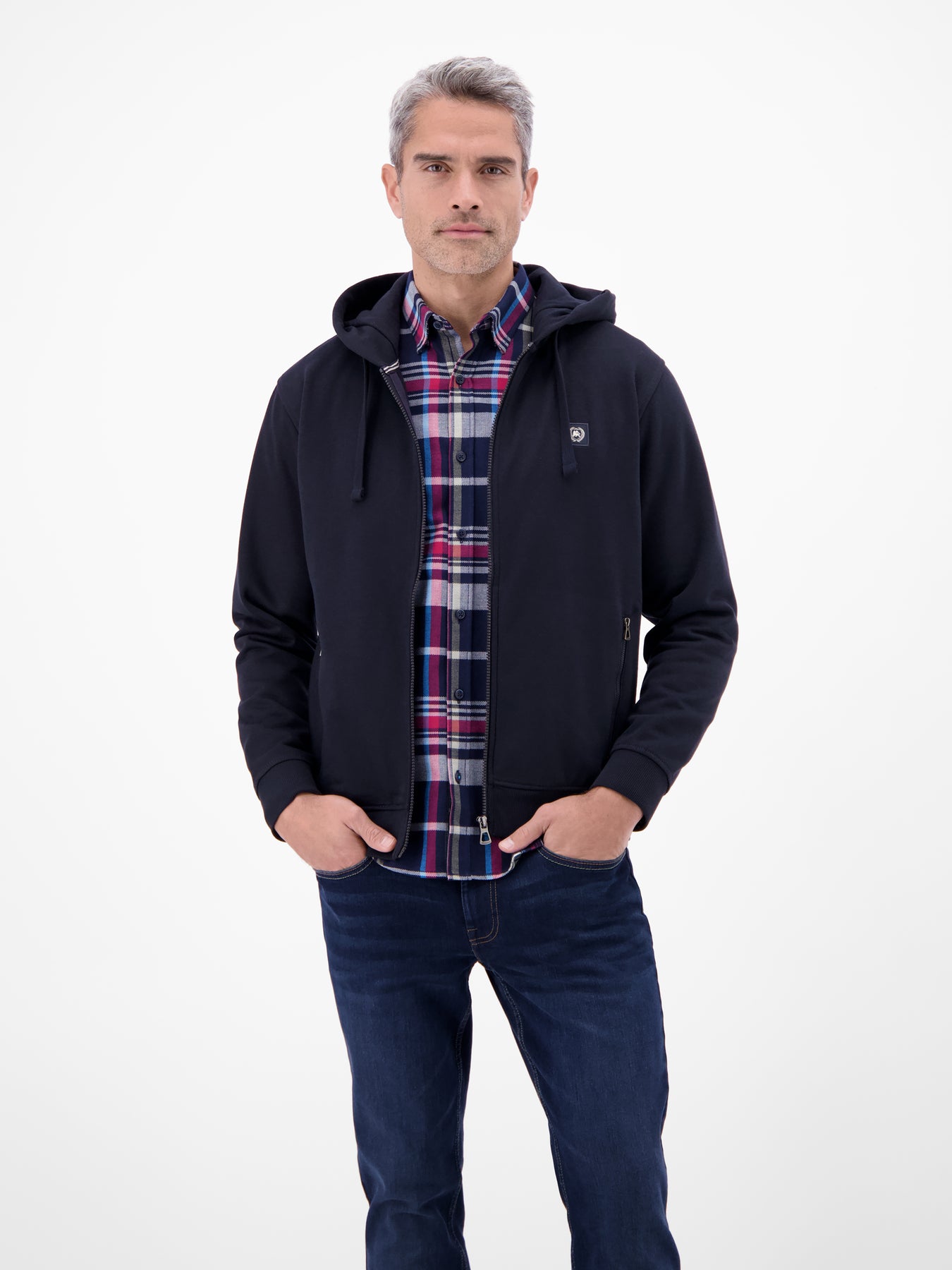 Hoodie Sweat-Jacke