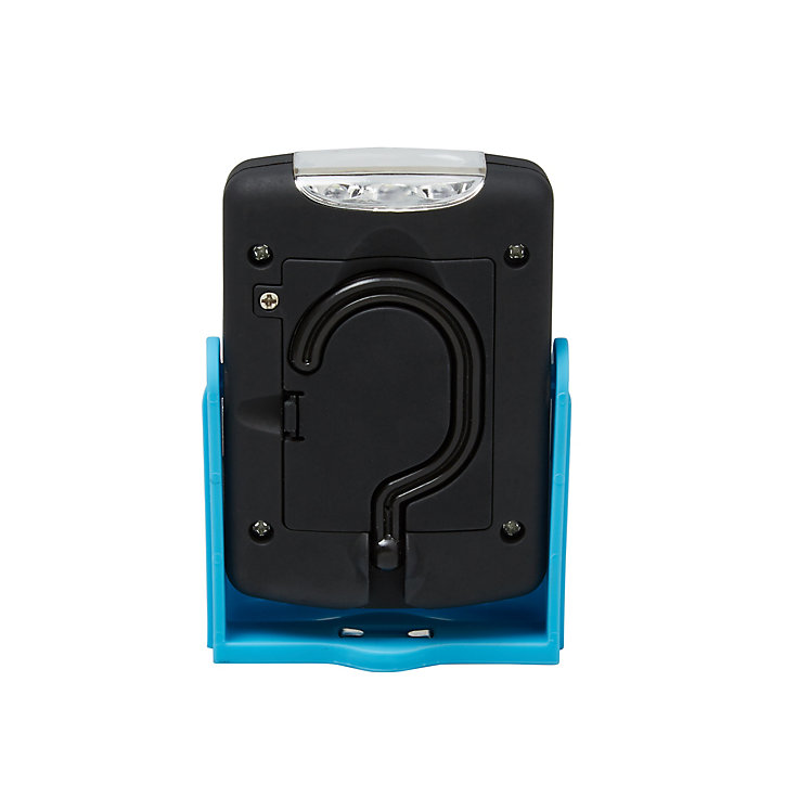 Lampe torche LED 2 fonctions Diall 220 lumens bleu