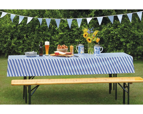 Feesttafelkleed Beiers ruitpatroon 100 x 250 cm