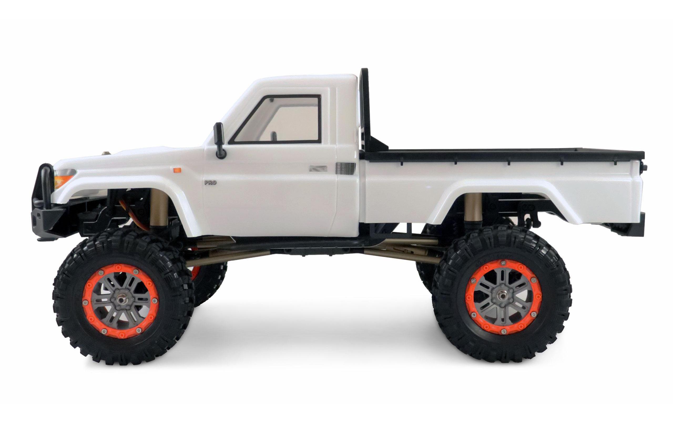 Scale Crawler AMXRock RCX10P Pro Weiss, ARTR, 1:10<br>Rockcrawler mit Differntialsperren, 2-Gang Getriebe und Portalachsen