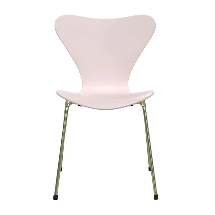Fritz Hansen - Serie 7 Stuhl ungepolstert, rainbow / 7:14 AM pink (Special Edition 2025)