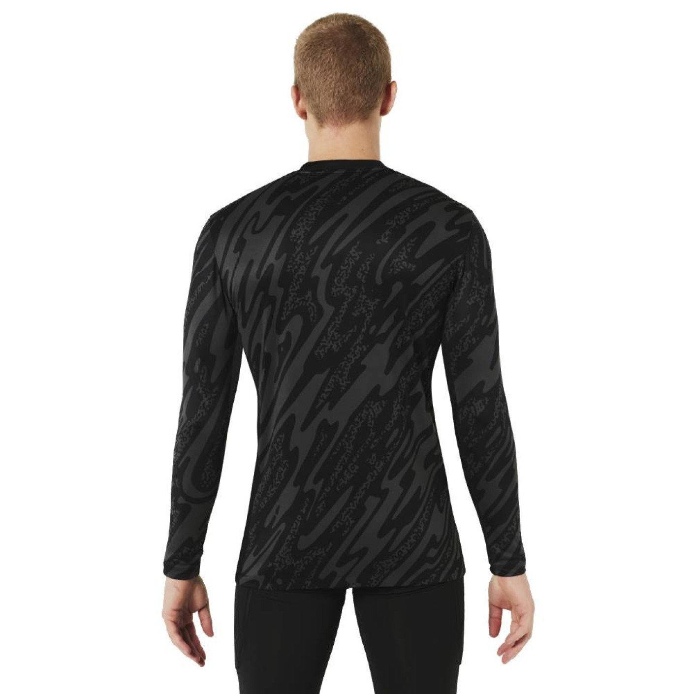 Nike Gardien V Keepersshirt Lange Mouwen Zwart Donkergrijs Wit
