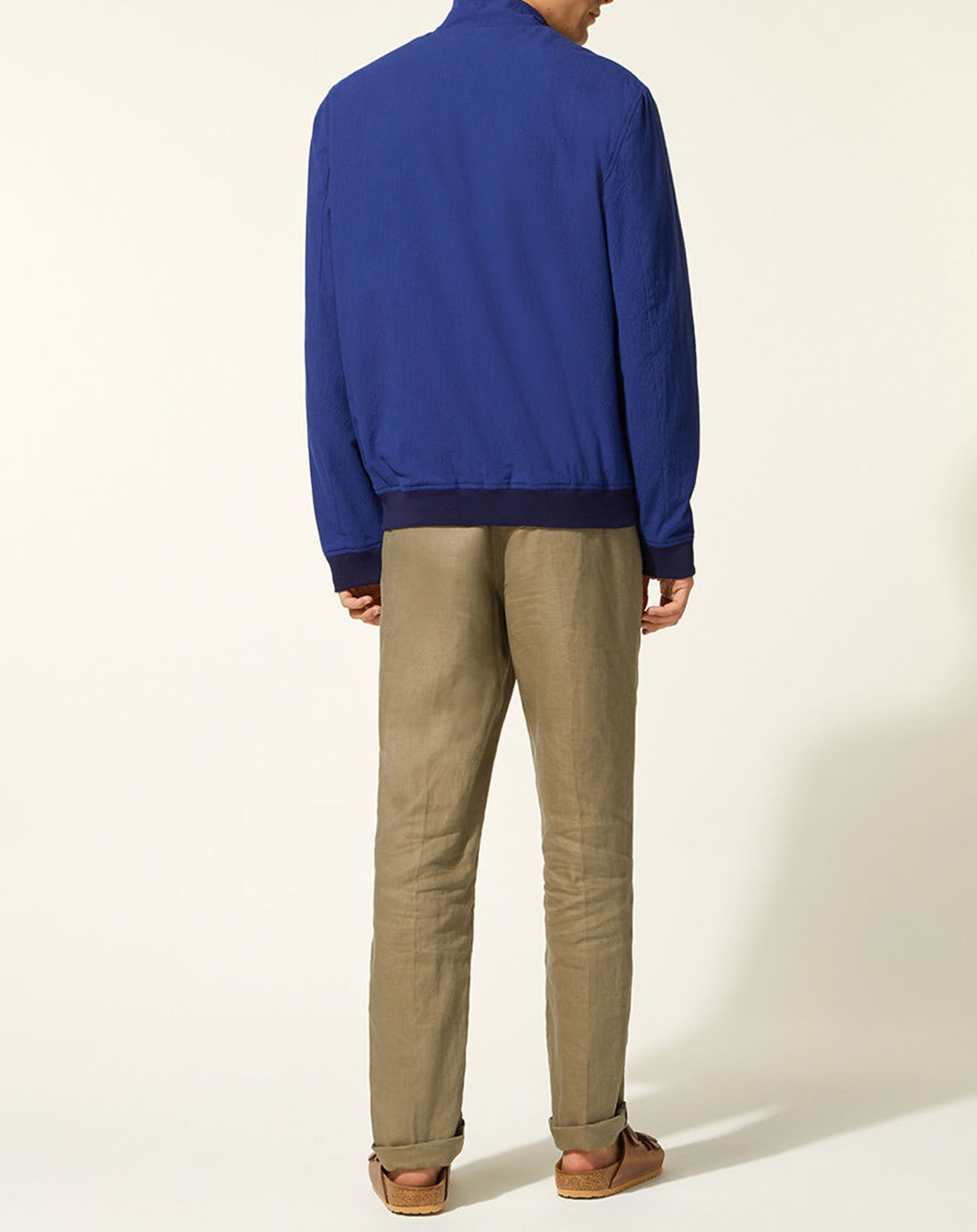 Galeries Lafayette Blouson Kaseer bleu foncé