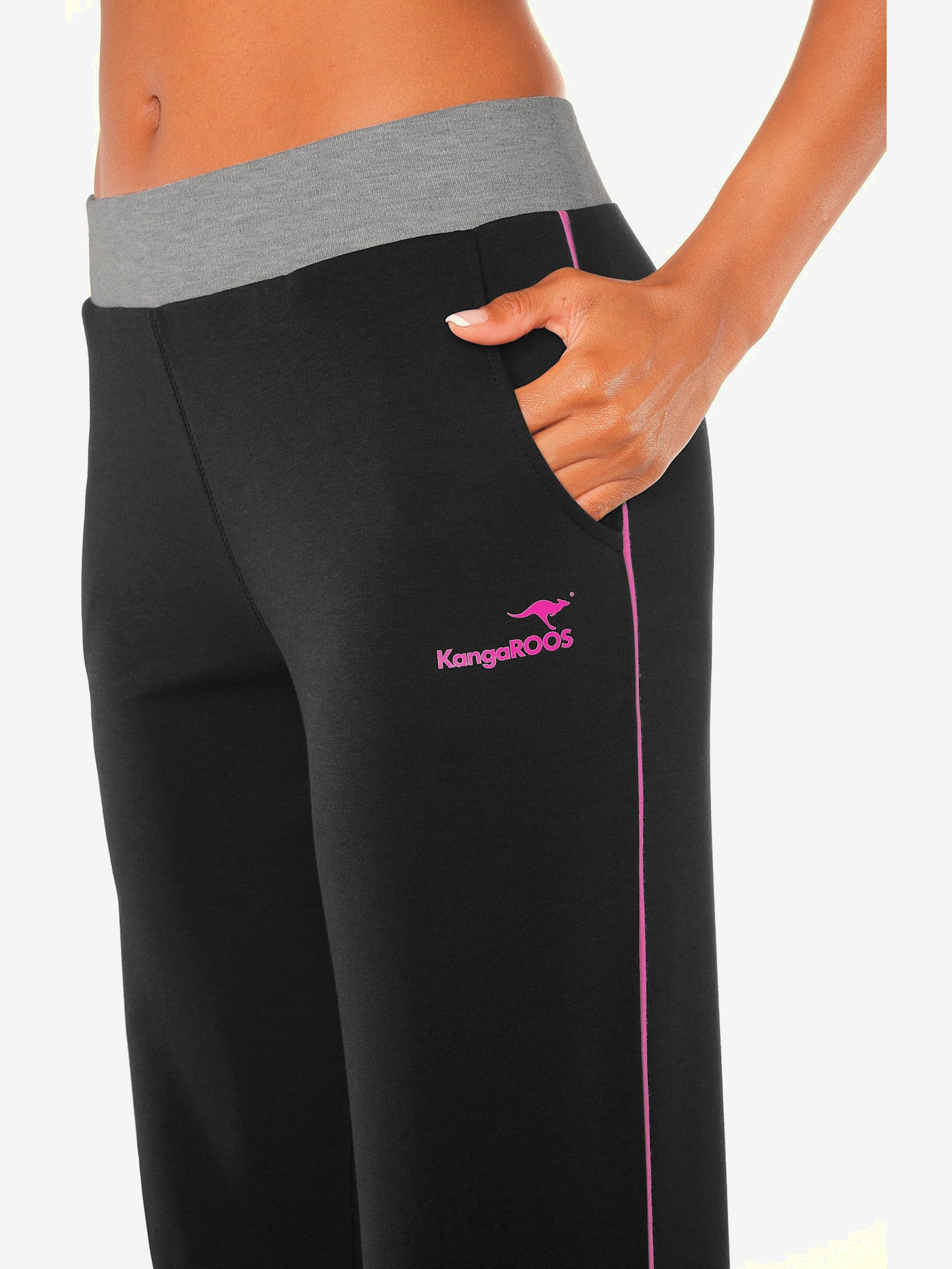 Pantalon détente, jambes larges