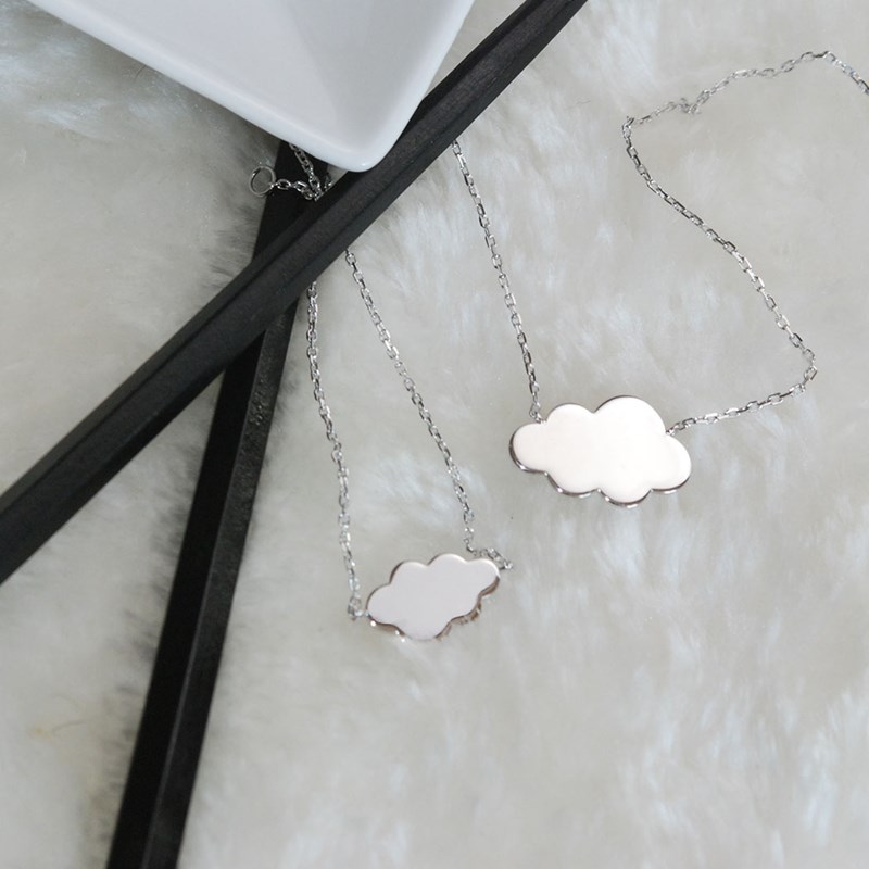Bracelet en plaqué or jaune ou argent NUAGE - Lorenzo R