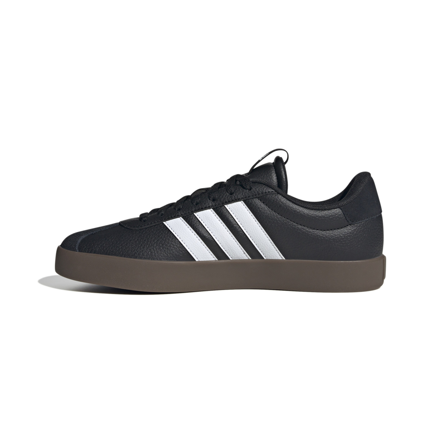 Adidas VL Court 3.0 Sneakers Zwart Wit Donkerbruin