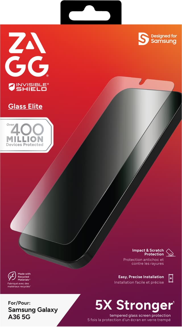 Zagg Glass Elite Samsung Galaxy A36 skærmbeskytter