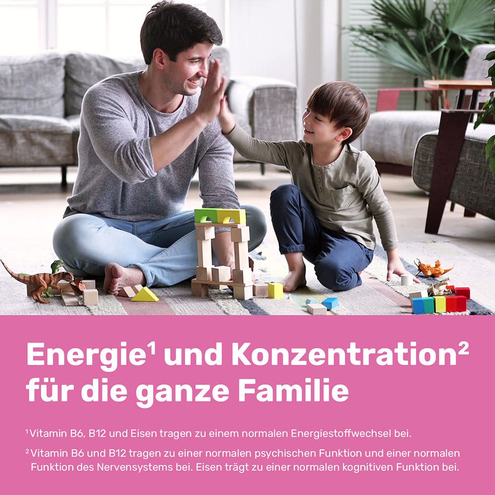 EUNOVA® Schulhelden Gummies mit Eisen und Erdbeergeschmack