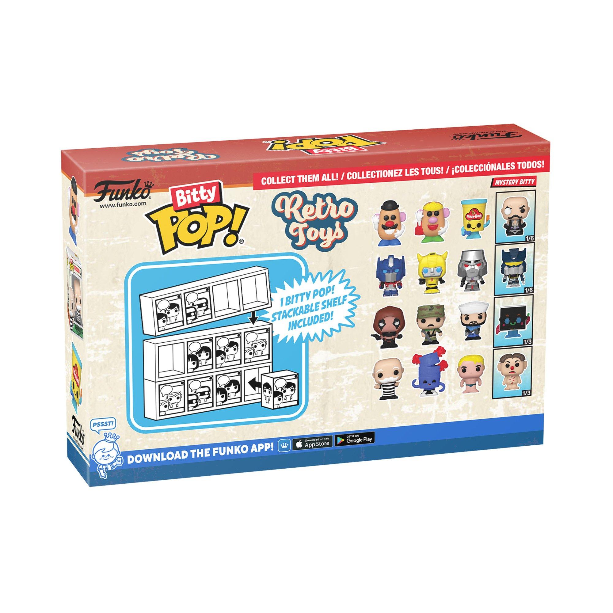 FUNKO GAME Bitty POP: Retro Toys GI Joe 4PK¿