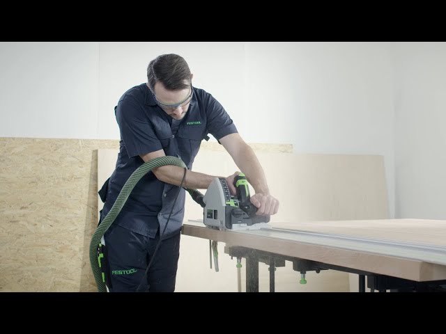 Festool TS 55 FEBQ-Plus Invalcirkelzaagmachine in systainer - 1200W - 160mm