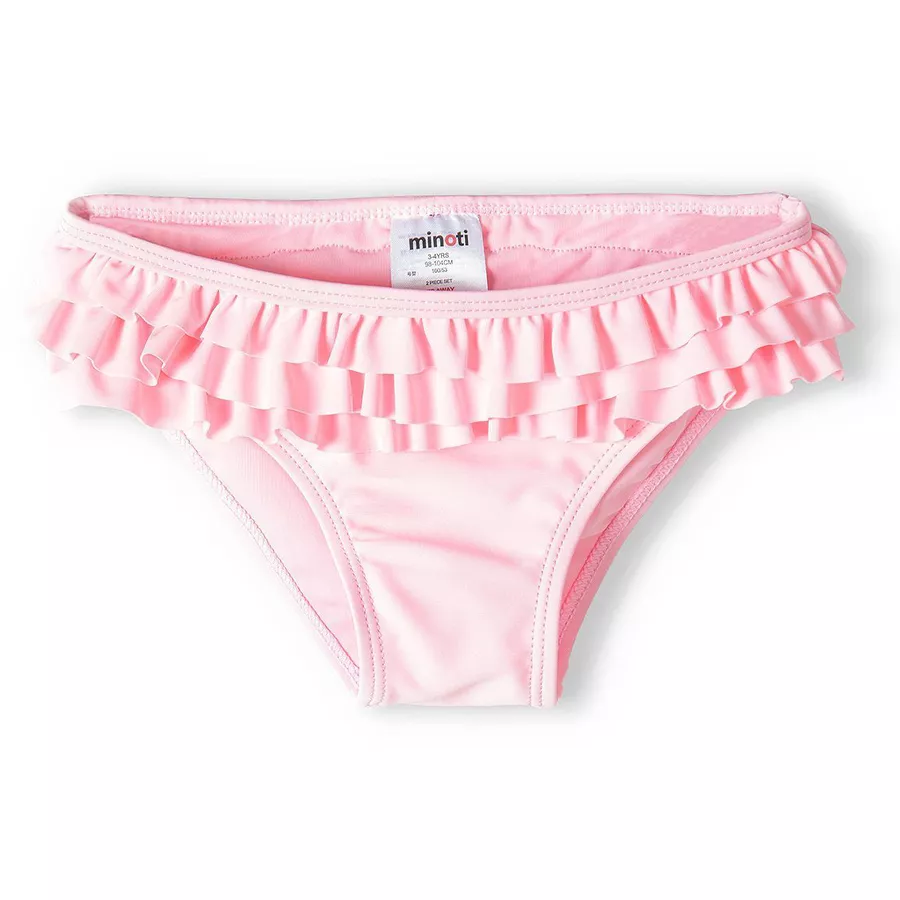 MINOTI Schwimmanzug mit UV-Schutz WeißRosa