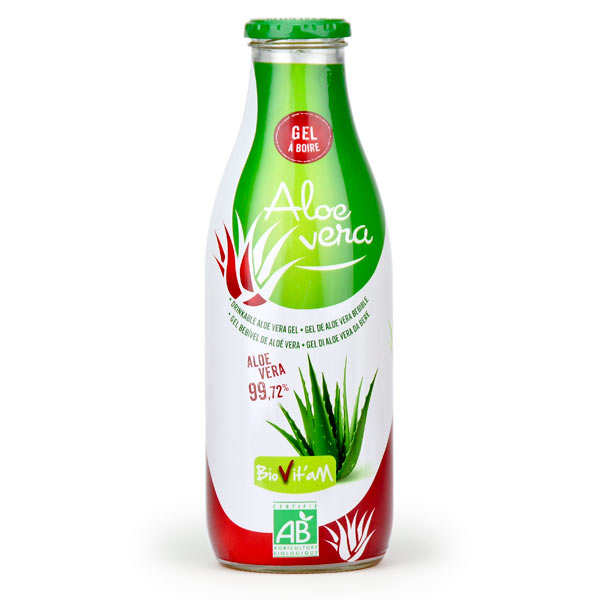 Pur jus d'Aloe Vera Bio en gel