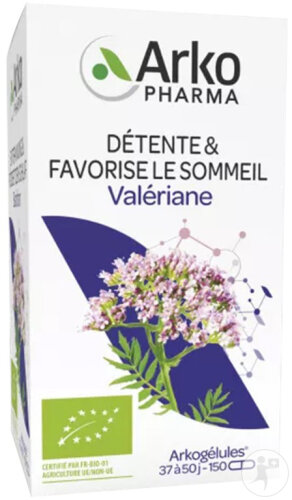 Arkogélules Valériane 150 Gélules
